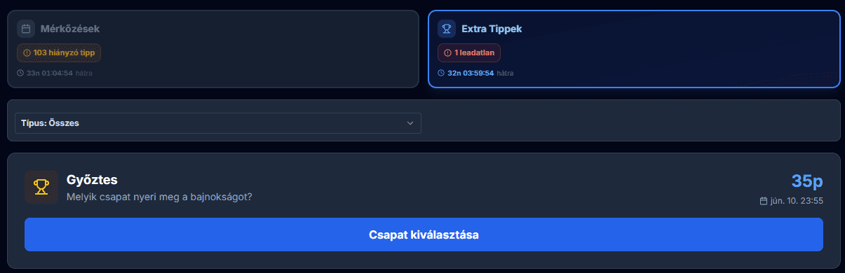 Extra tippek