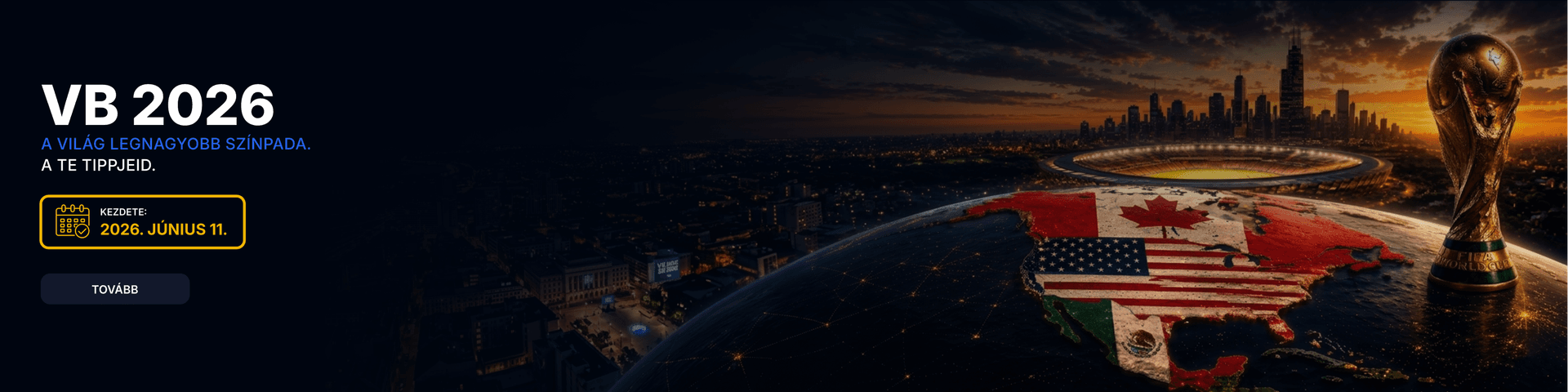Az XPECT indulása – FIFA Világbajnokság 2026